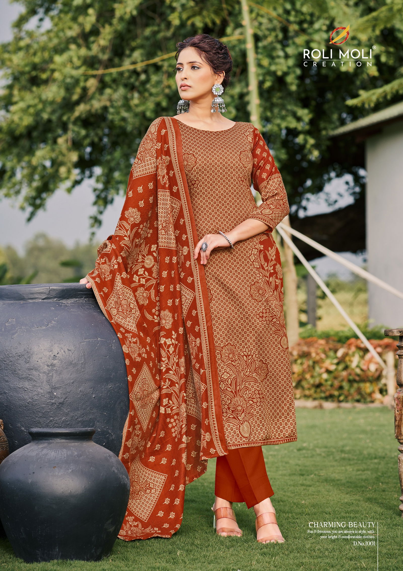 Saniya By Roli Moli Pashmina Printed Dress Material Wholesale Shop In Surat
